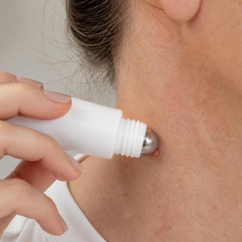 Apply Magnesium Super Stick directly onto the area