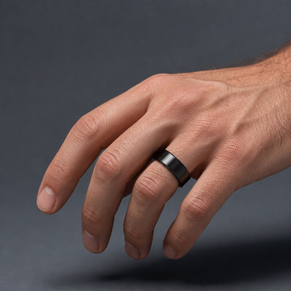 Marcus wearing VYORA smart ring